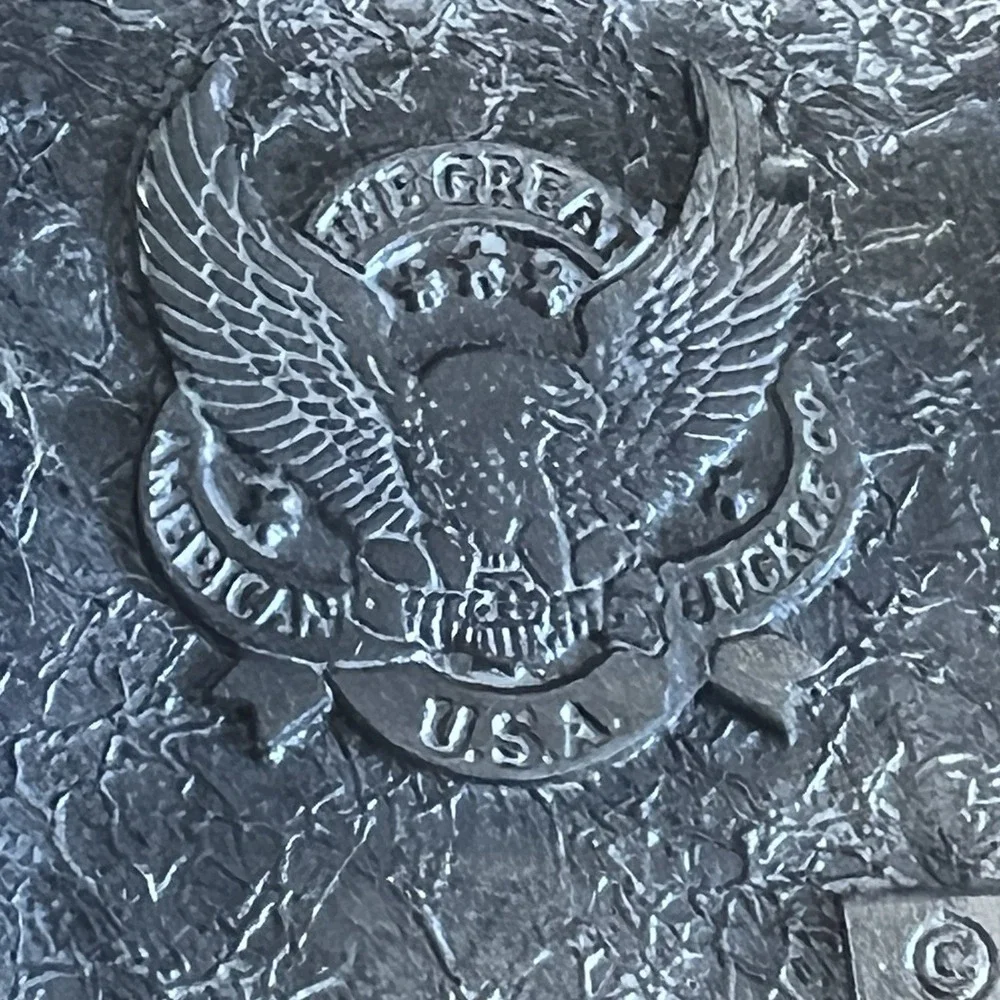 The Great American Buckle Company vintage belt